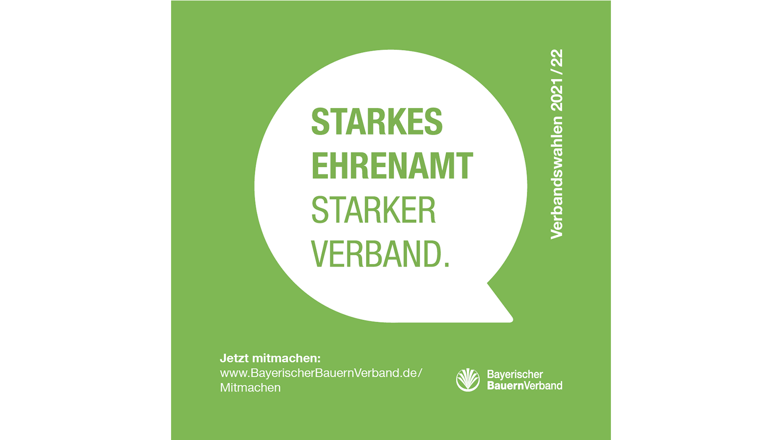 Starkes Ehrenamt, Starker Verband | Bayerischer Bauernverband