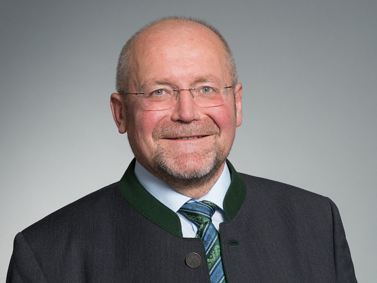Der BBV-Bezirkspräsident aus der Oberpfalz Josef Wutz