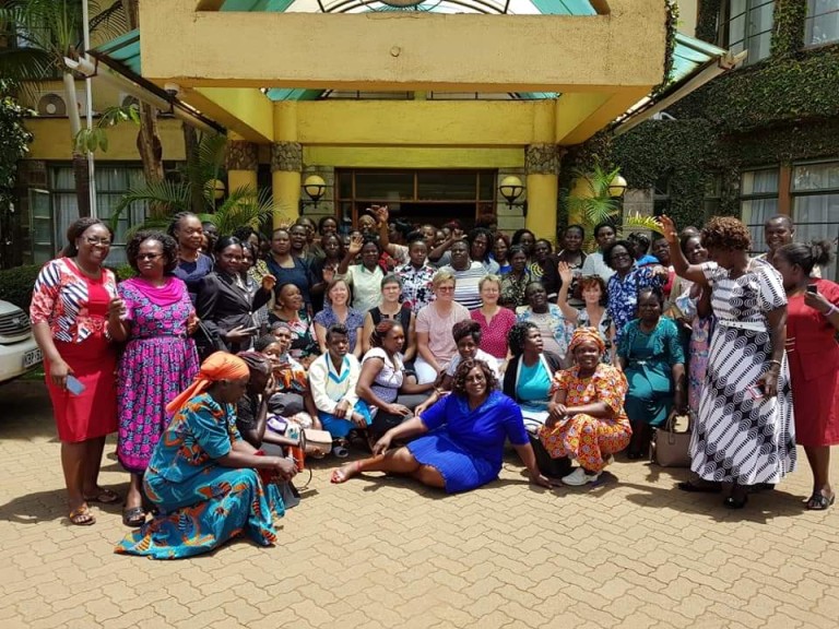 Landfrauengruppe in Kenia