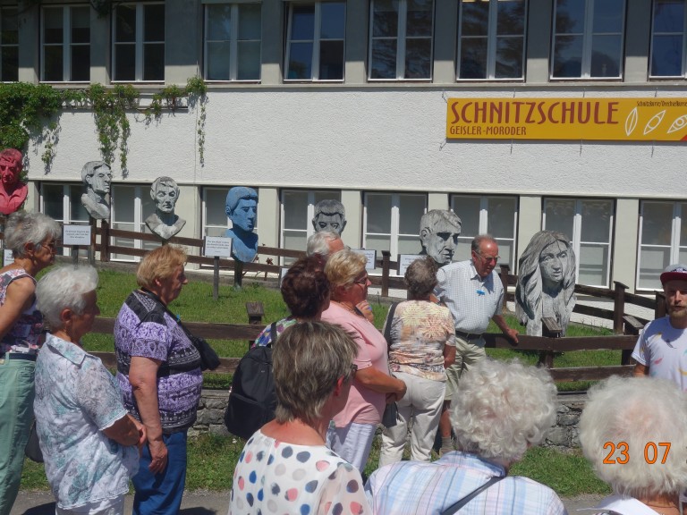 Austraglerfahrt Schnitzschule Elbigenalp