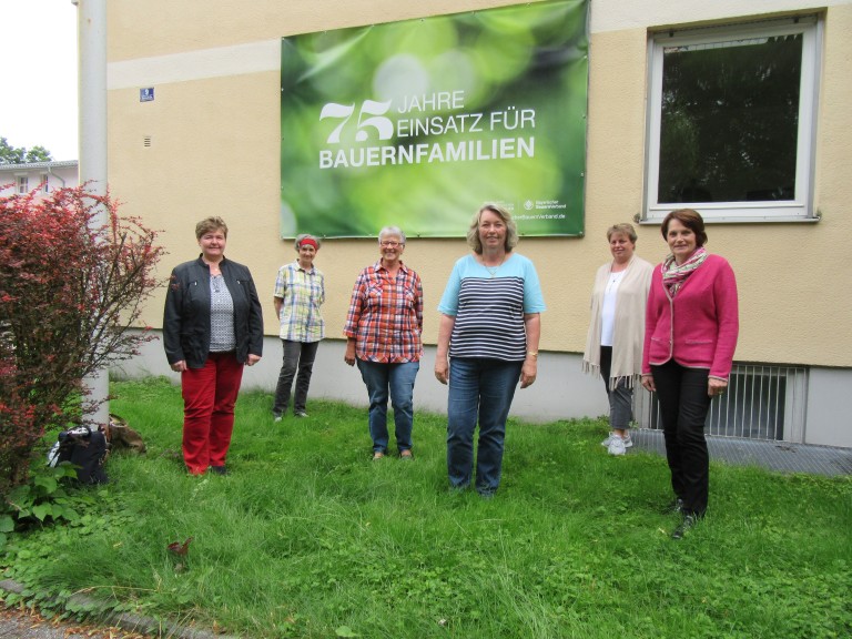 Mitglieder des Vorstands des Landfrauenchores KV Landshut