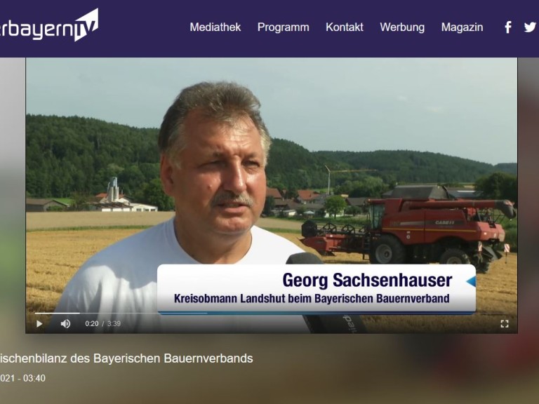 Im Interview mit Kreisobmann Georg Sachsenhauser