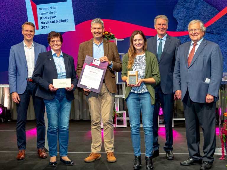Auszeichnung Agrokraft Neumarkter Lammsbräu Nachhaltigkeitspreis
