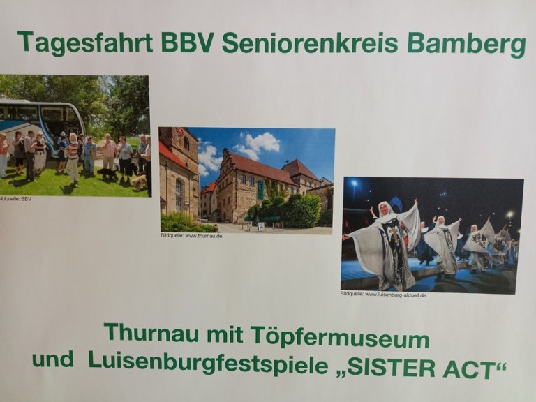 Seniorenfahrt Bamberg 2023