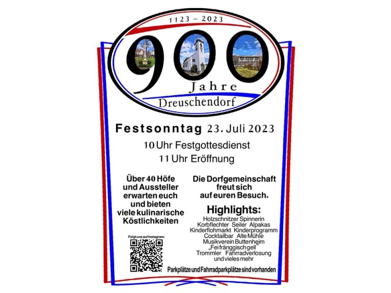 900 Jahr Feier Dreuschendorf