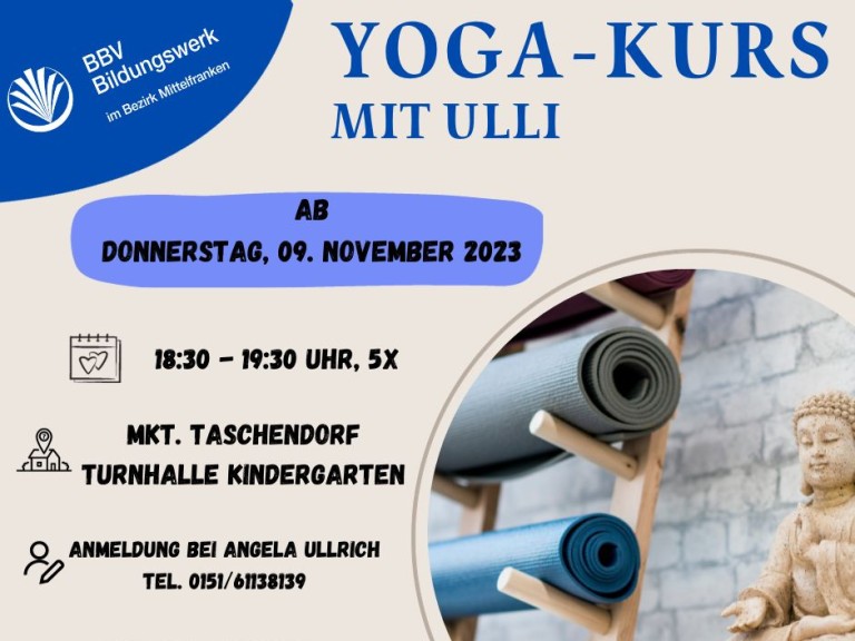 Yoga-Kurs OV Kirchrimbach