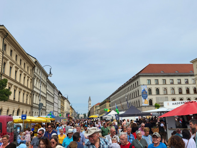 Besucher Bauernmarktmeile 2024