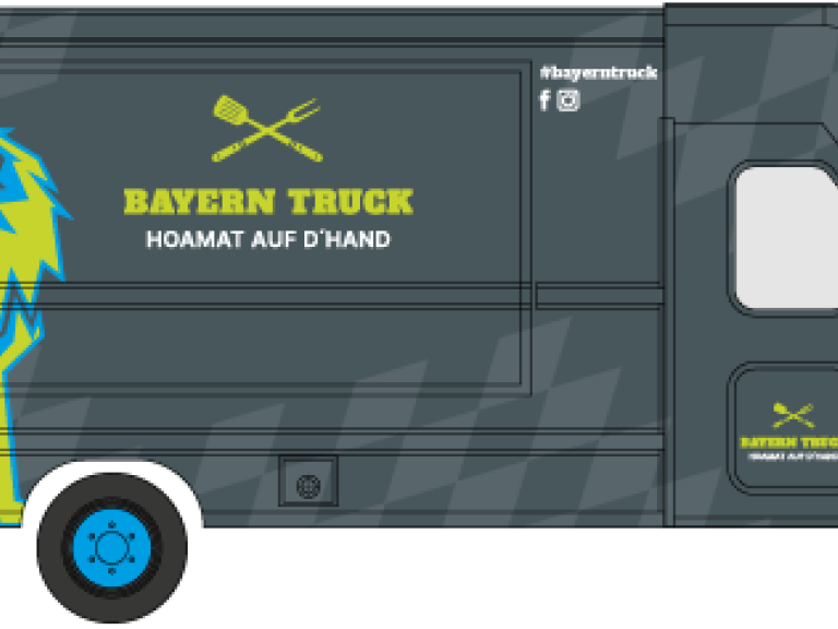 Food-Truck des Ministeriums