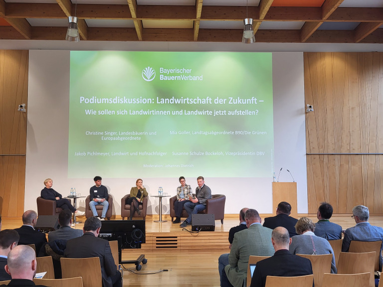 Herbstdialog Herrsching Podiumsdiskussion zur Zukunft der Landwirtschaft