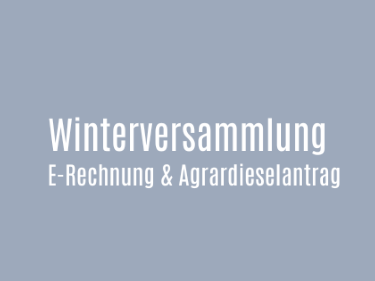 Winterversammlung