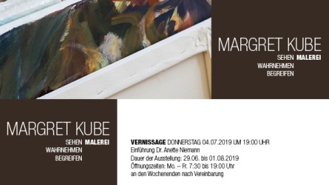 Margret Kubes lädt zur Kunst-Ausstellung nach Herrsching ein. 