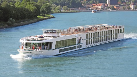Die MS Ariana auf der Donau