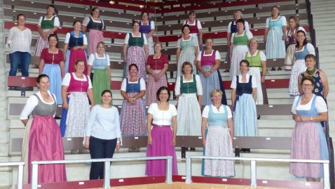 Gruppenfoto Ortsbäuerinnen Miesbach 2020