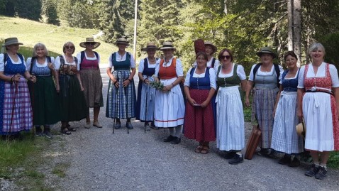 Landfrauenchor Rosenheim Wanderung