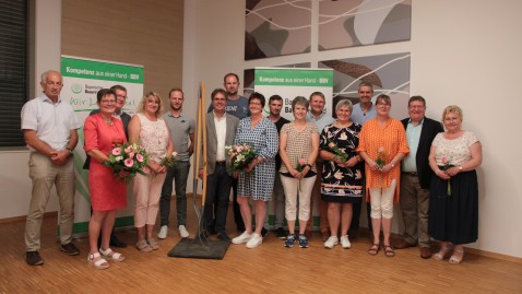 Neue Kreisvorstandschaft BBV-Kreisverband Rhön-Grabfeld gemeinsam