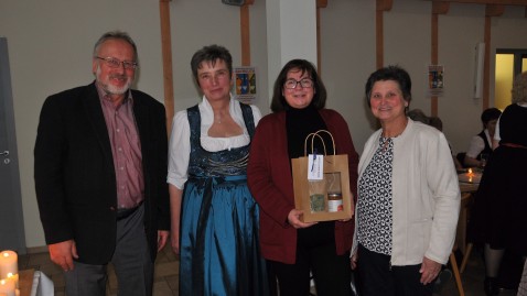 Geschenkübergabe beim Landfrauentag Bayreuth - Pegnitz
