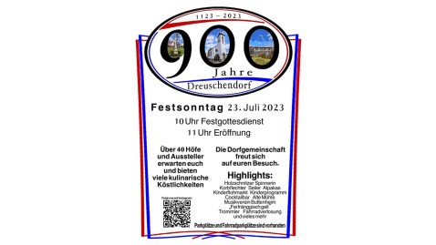 900 Jahr Feier Dreuschendorf