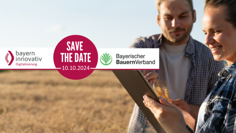 Save the Date: Veranstaltung für Landwirtschaft und Digitalisierung am 10. Oktober 2024 im Agrarbildungszentrum Landsberg am Lech