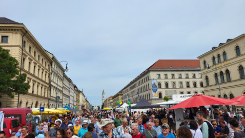 Besucher Bauernmarktmeile 2024