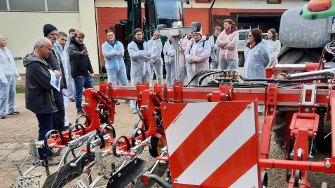 Lehrkräftefortbildung auf dem Betrieb Porzelt im Itzgrund