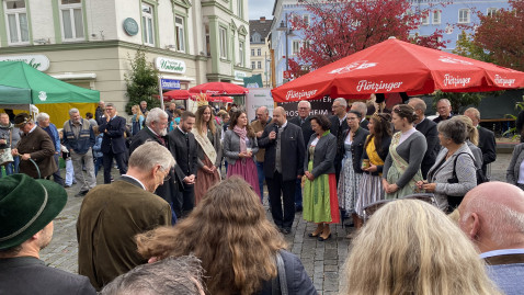 Eröffnung der Rosenheimer Schmankerlstraße