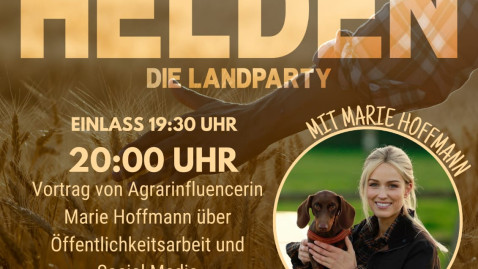 HOFHELDEN - Die Landparty: Veranstaltung 02.11.2024 KV NEA-BW