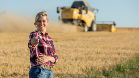 Frau Landwirtschaft