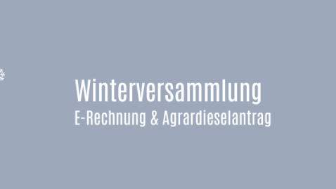 Winterversammlung