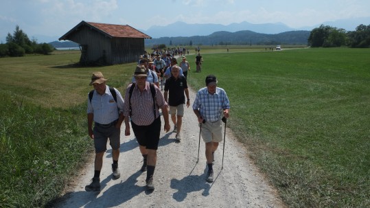 Staffelsee-Rundwanderweg nach Uffing