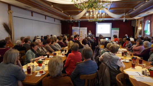 Der Saal war voll besetzt