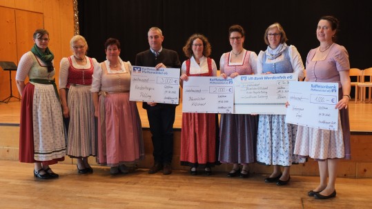 Spendenübergabe Landfrauentag Weilheim 2020
