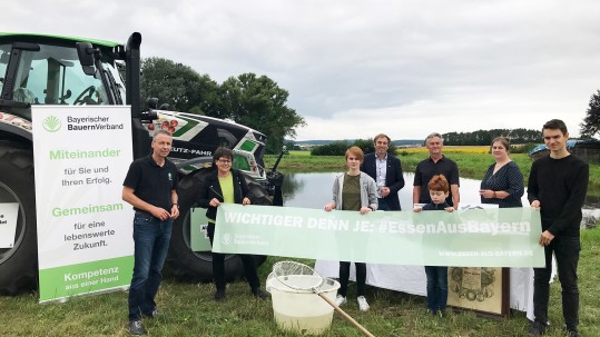 BBV zu Besuch bei einer Karpfenzucht