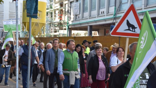 Ausgebimmelt - Demonstration