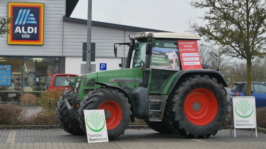 Demo Aldi Breitenguessbach