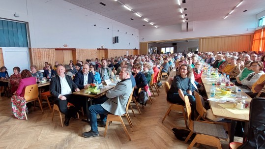 Blick in den Saal