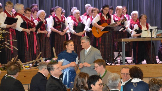 Oberallgäuer Bäuerinnenchor beim Landfrauentag