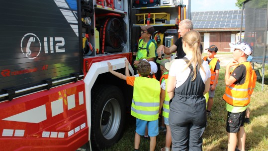 Kindersicherheitstag Betrieb Schmid