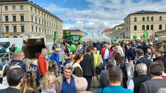 Bauernmarktmeile Besucher