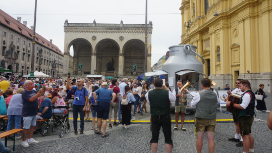 Musikanten Bauernmarktmeiel 2024