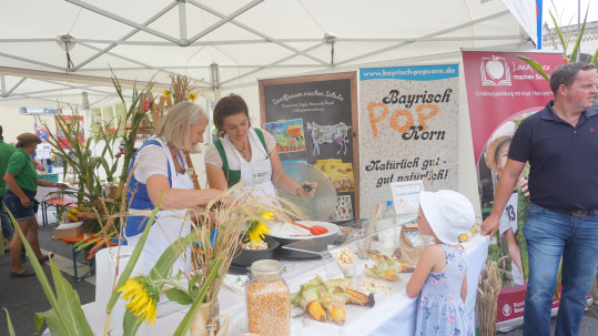 Stand Popkorn Bauernmarktmeile 2024