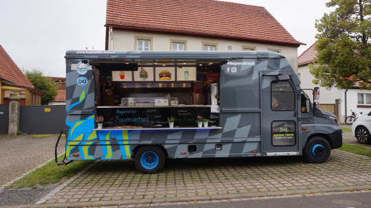 Foodtruck beim Erntedankfest