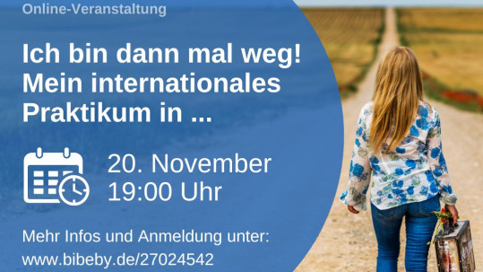 Auslandspraktikum Inofveranstaltung